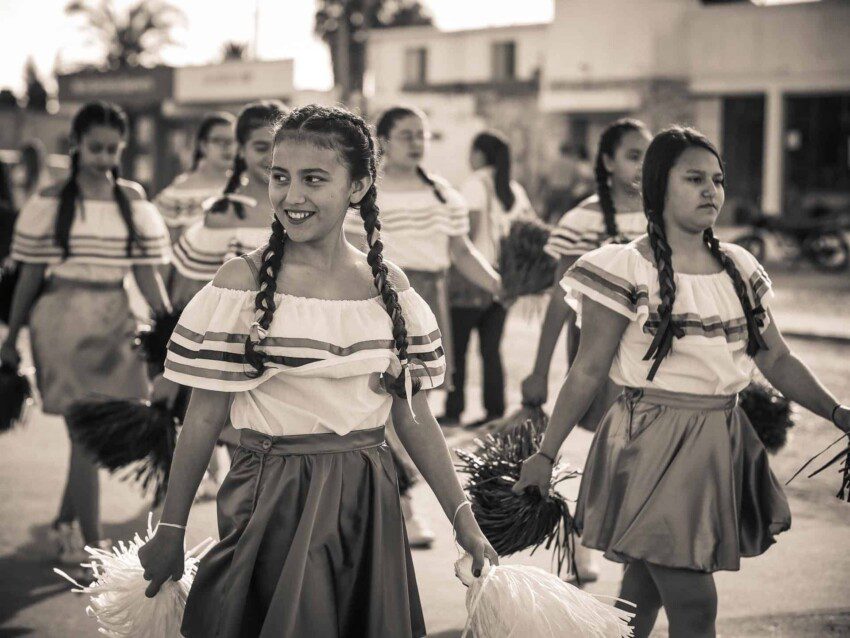 Guerrero Negro Baja California Mexico Revolution Celebration Parade Photography