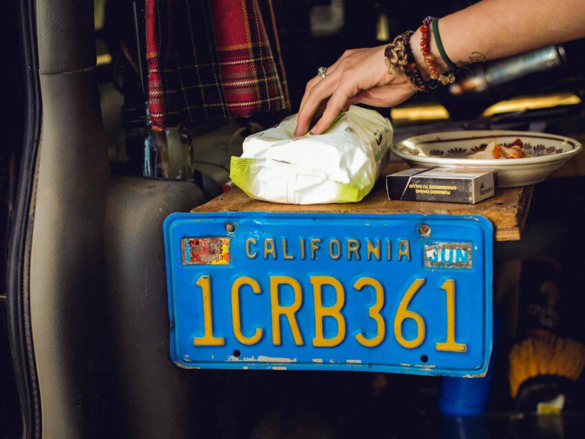 California Car Plate